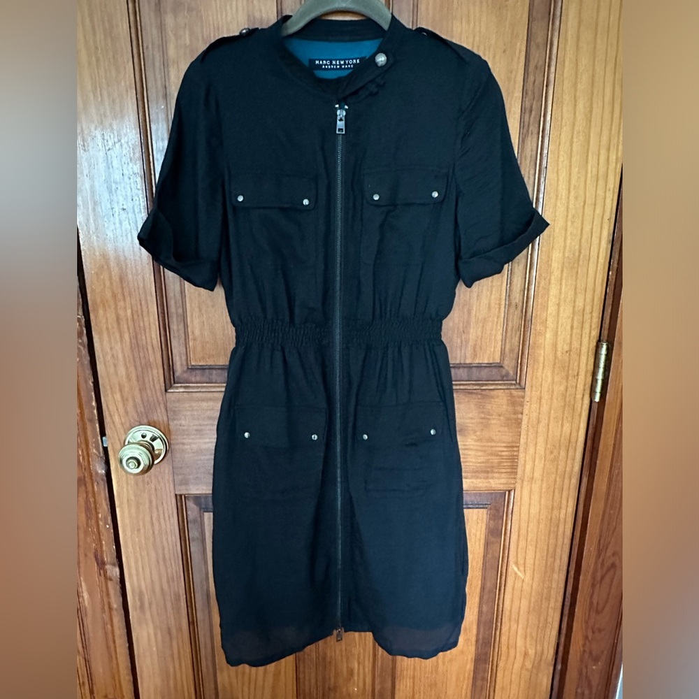 Marc New York Black Utility Dress in Size 4